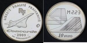 10 Euro France Silver 