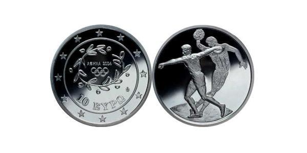 10 Euro Hellenic Republic (1974 - ) Silver 
