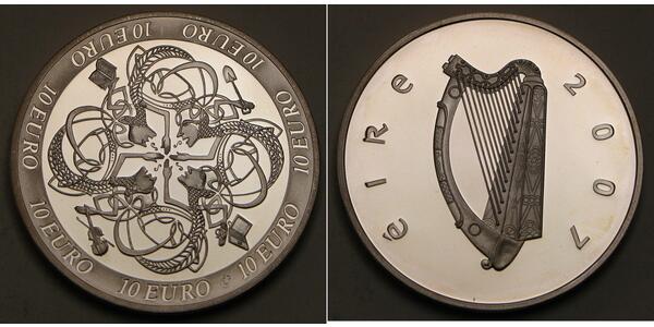 10 Euro Ireland (1922 - ) Silver 