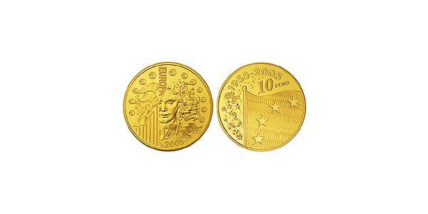 10 Euro 法蘭西第五共和國 金 