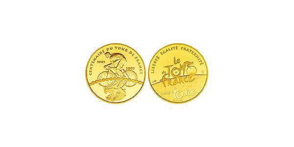 10 Euro 法蘭西第五共和國 金 