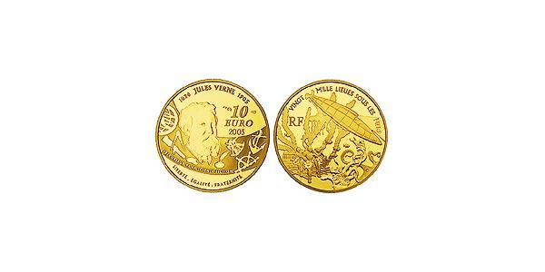 10 Euro 法蘭西第五共和國 金 
