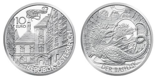 10 Euro 奥地利 銀 