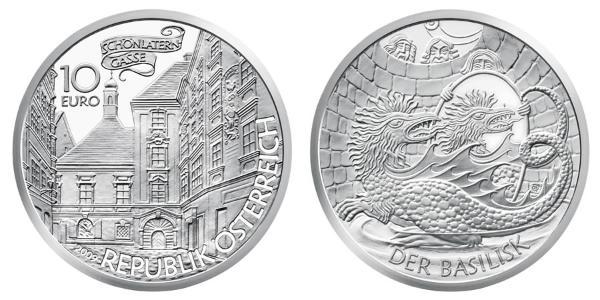 10 Euro 奥地利 銀 