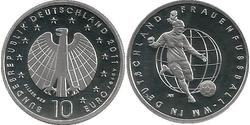 10 Euro 德国 銀 
