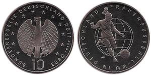 10 Euro 德国 銀 