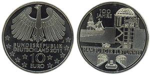 10 Euro 德国 銀 