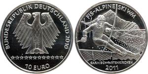 10 Euro 德国 銀 