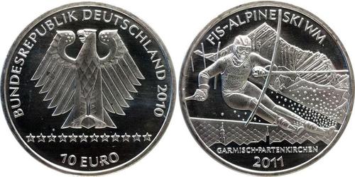 10 Euro 德国 銀 