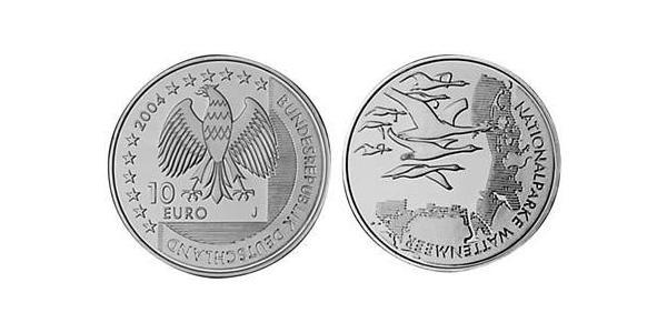10 Euro 德国 銀 
