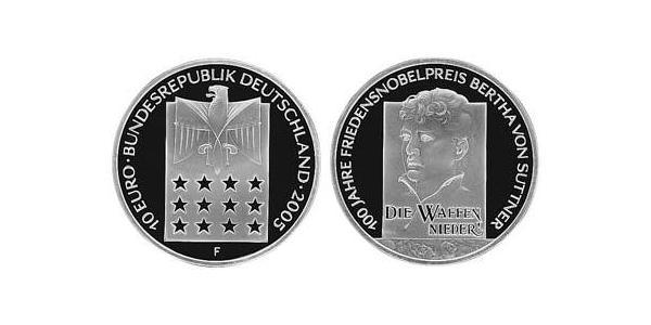 10 Euro 德国 銀 