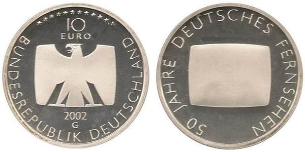 10 Euro 德国 銀 