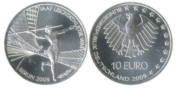 10 Euro 德国 銀 