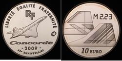 10 Euro 法国 銀 