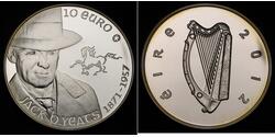 10 Euro 爱尔兰共和国 銀 