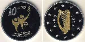 10 Euro 爱尔兰共和国 銀 