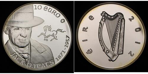 10 Euro 爱尔兰共和国 銀 