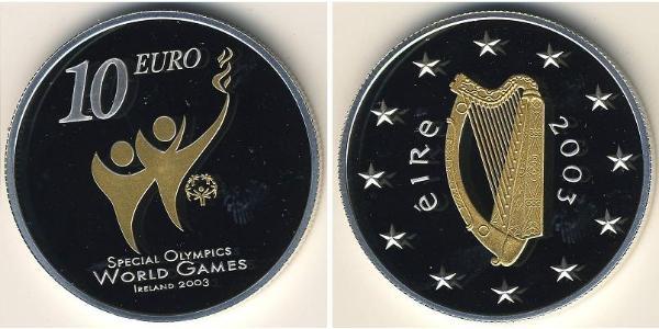 10 Euro 爱尔兰共和国 銀 