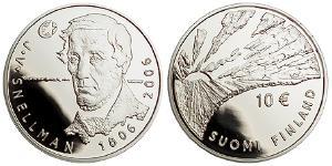 10 Euro 芬兰 銀 