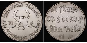 10 Euro 芬兰 銀 