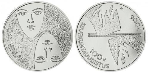 10 Euro 芬兰 銀 
