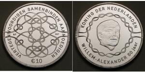 10 Euro 荷兰 銀 
