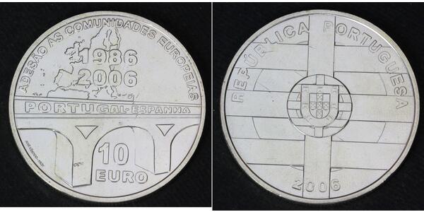 10 Euro 葡萄牙 銀 