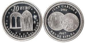 10 Euro 西班牙 銀 胡安·卡洛斯一世 (1938 - )