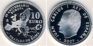 10 Euro 西班牙 銀 