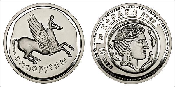 10 Euro 西班牙 銀 