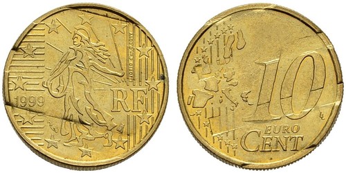 10 Eurocent Frankreich  