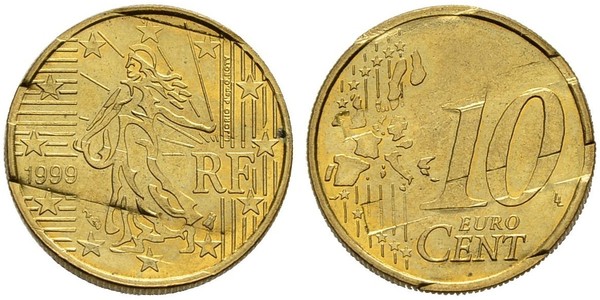 10 Eurocent Frankreich  