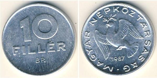 10 Filler Hungary (1989 - ) Aluminium 