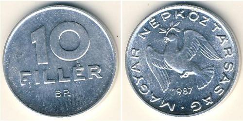10 Filler Ungarn (1989 - ) Aluminium 