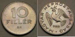 10 Filler Hungría Cobre 