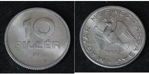 10 Filler Hungría Cobre 