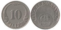 10 Filler Hongrie (1989 - ) Cuivre/Nickel 