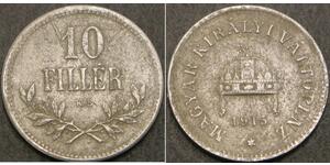 10 Filler Hungría (1989 - ) Plata 
