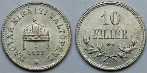 10 Filler Hungría (1989 - ) Plata 