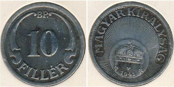 10 Filler Ungheria (1989 - ) Rame/Nichel 