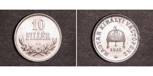 10 Filler Hungary (1989 - ) Silver 