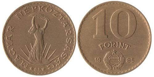 10 Forint Repubblica Popolare d