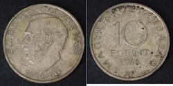 10 Forint Hongrie Argent 