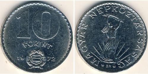 10 Forint Ungarn (1989 - ) Nickel 