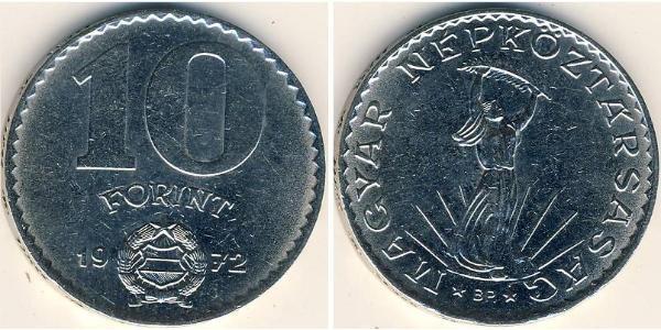 10 Forint 匈牙利 镍 