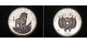 10 Franc Níger Argent 