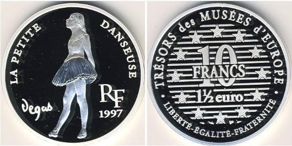 10 Franc Francia Argento 