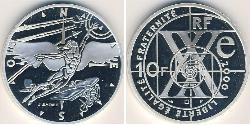 10 Franc Quinta Repubblica francese (1958 - ) Argento 