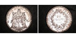 10 Franc Quinta Repubblica francese (1958 - ) Argento 