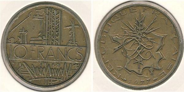 10 Franc France Bronze 